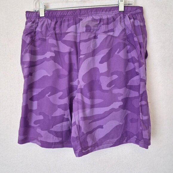 NWT FOCO NFL Minnesota Vikings Tonal Camouflage Shorts Pocket Drawstring Purple - Picture 7 of 13